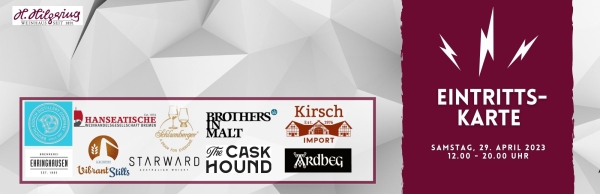 Jetzt Eintrittskarten sichern: HILGERINGS WHISKY-HAUSMESSE