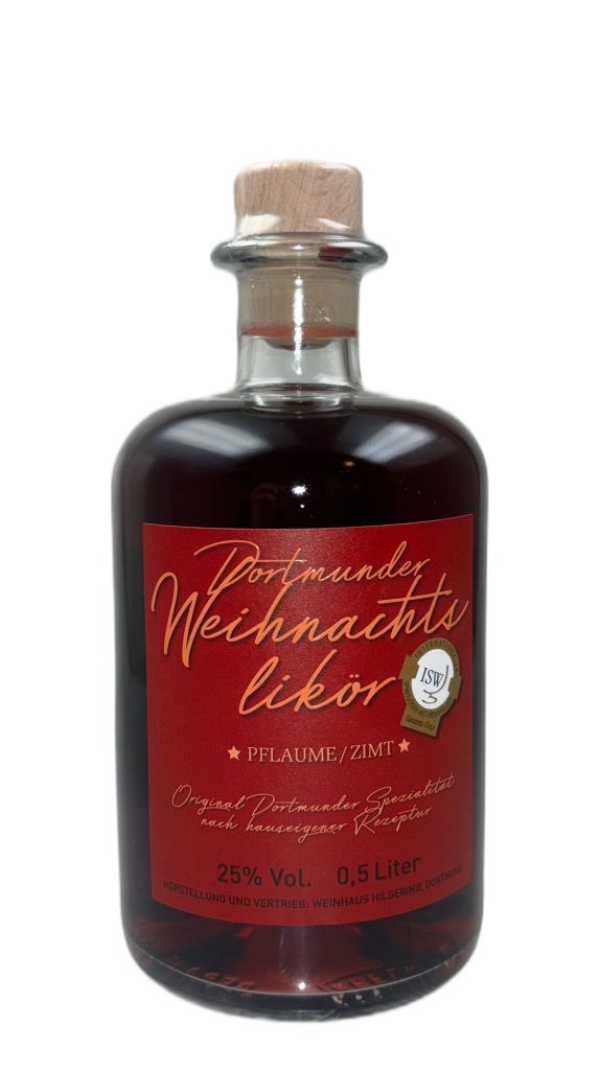 ENDLICH IST ER WIEDER DA: Dortmunder Weihnachtslikör Pflaume-Zimt!