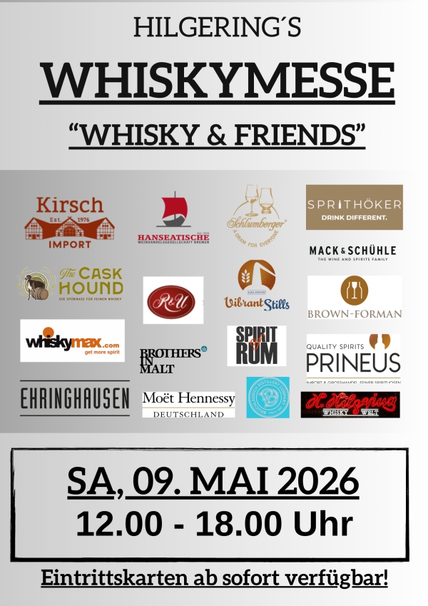WHISKYMESSE: Whisky & Friends 2026